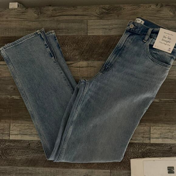 Abercrombie and fitch 90s straight long inseam - Picture 4 of 7